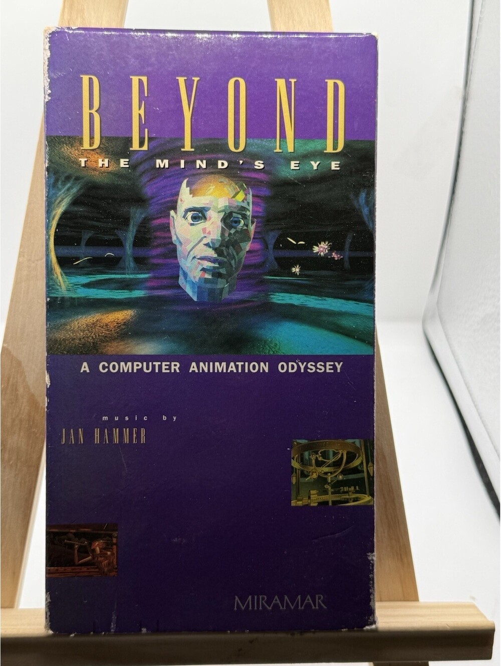 Beyond The Mind's Eye VHS A Computer Animation Odyssey Jan Hammer 1990